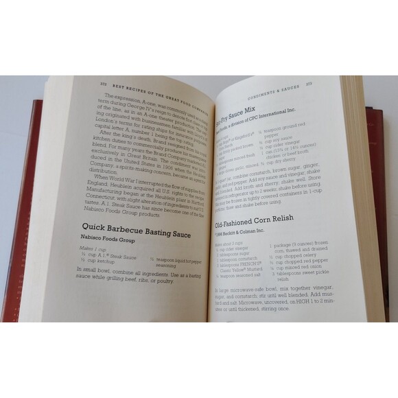 Best Recipes of the Great Food Companies Hardcover Vintage Cookbook 1990s Book - Picture 8 of 11